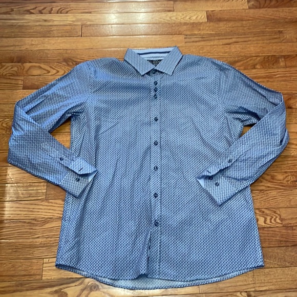 cavani dress shirts Cavani CV-65 - Men's Cotton Stretch Smart Shirt